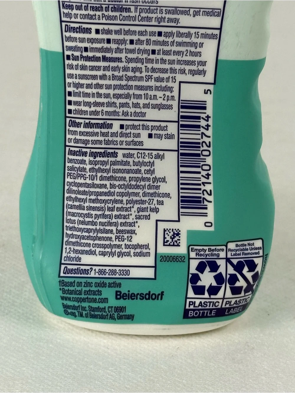 Coppertone Pure & Simple Kids SPF 50 100% Mineral Sunscreen 6 oz New
